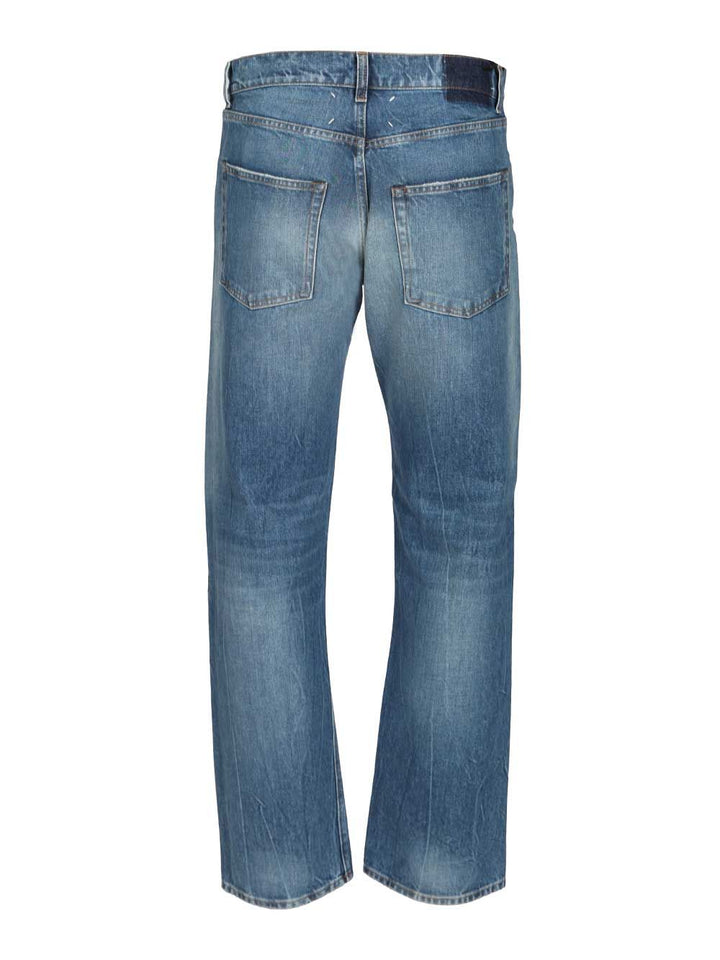 Maison Margiela Five-Pocket Jean Jeans - Blu | f16bfe2b62e4b264785e7bcadeaa96a81e1ae7e6