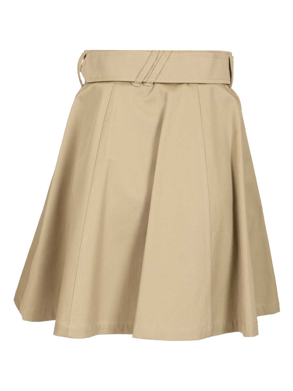 Burberry Trench Mini Skirt Gonne - Beige | 9c9569d23b88ec6449d9cf0db4016f4527d9b0bd