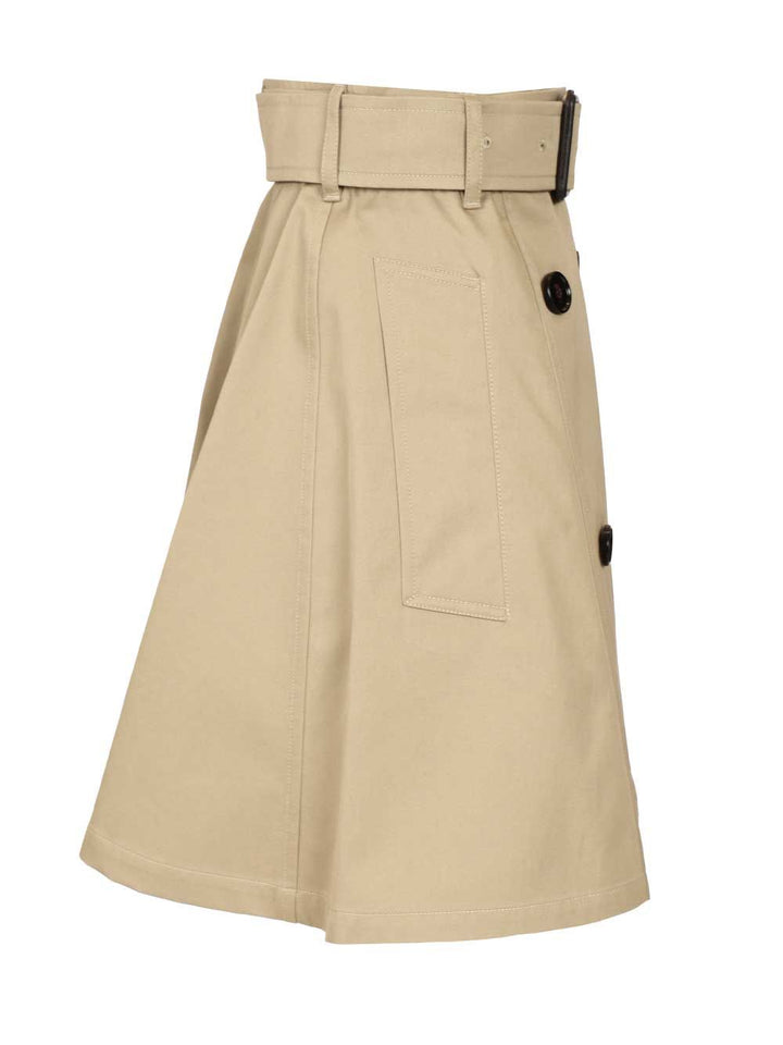 Burberry Trench Mini Skirt Gonne - Beige | 4f82f5dc886849737eecbc86bfac5a3eb5da8052