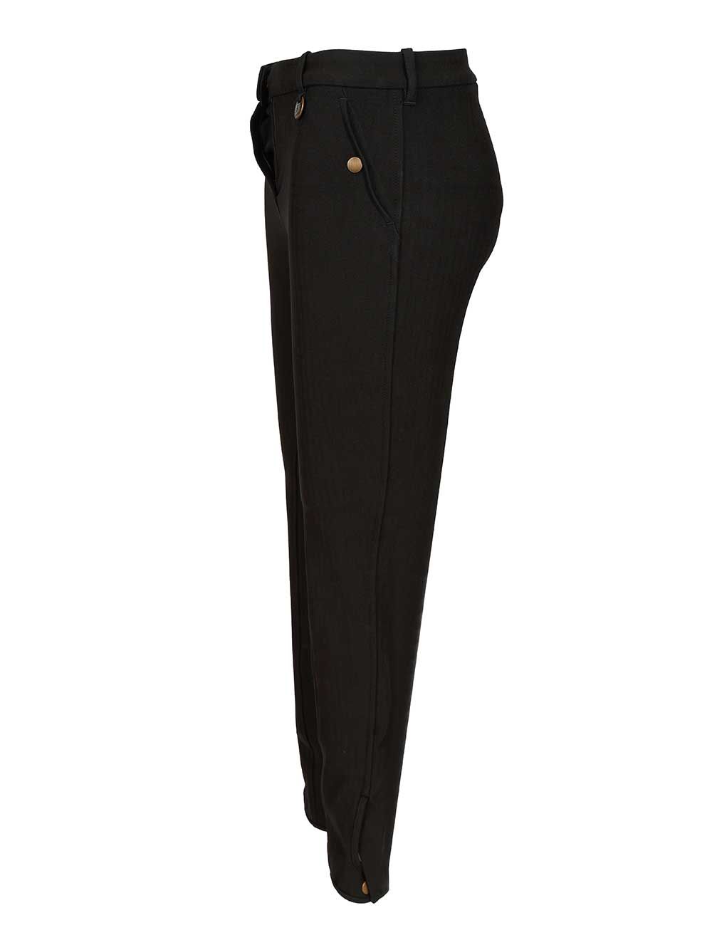 Burberry Jodhpur Trousers - Nero | fae40a82f66e5e8ae956ddf0f01e6f48004dd278