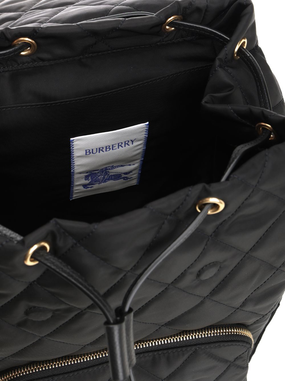 Burberry Horseshoe Backpack Zaini e Valigie - Nero | aa7f50e65ac02bf1b792257814529efec0e7d633