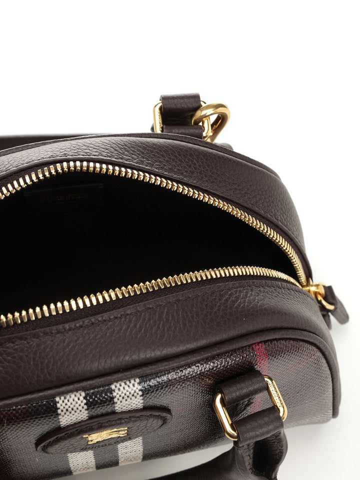 Burberry Highlands Mini Bowling Bag Handbags - Bordeaux | b21e9a6b24ac14835bd242473d89fb4360380f9d