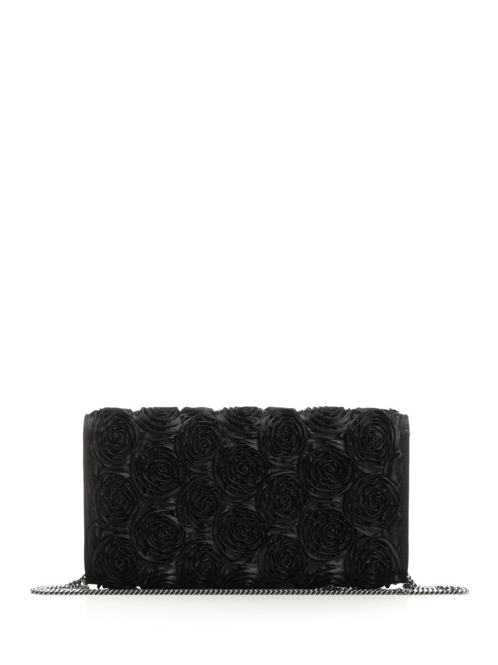 Roger Vivier Clutch In Black Satin Clutches - Nero | d7060b38444cbe2d0b30e221076d03a1451822ae