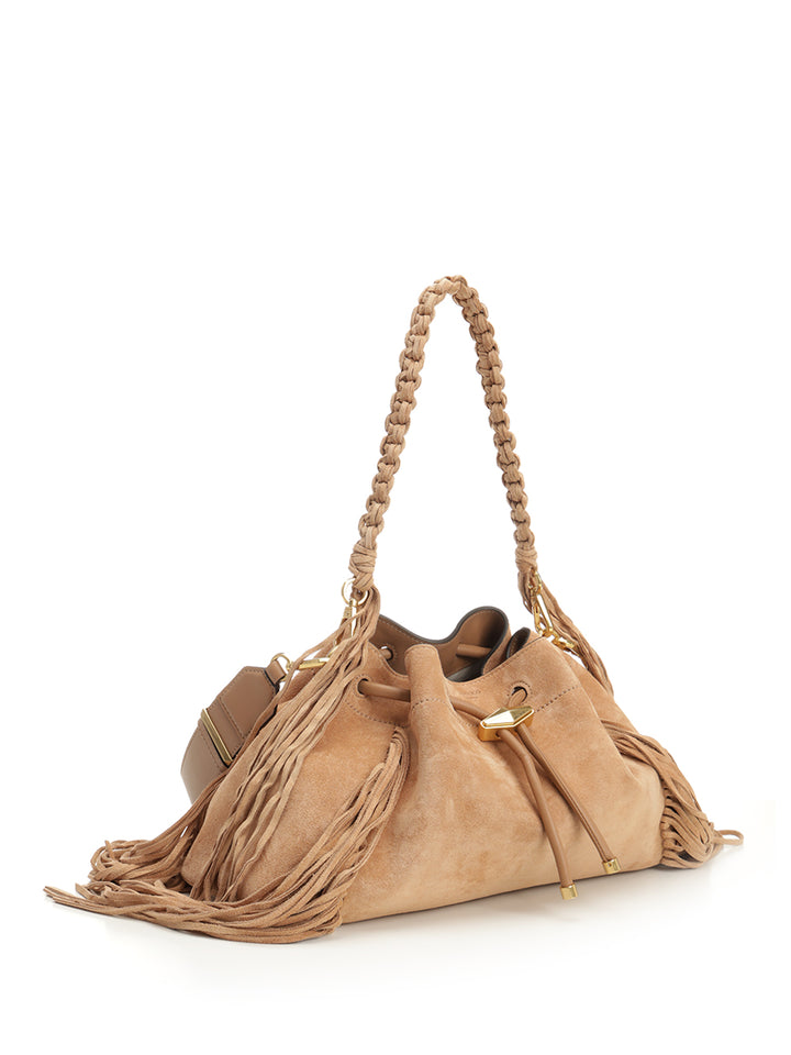 Jimmy Choo Cinch Shoulder Bags - Marrone | 5b4c973d56a2792f8d50994e8269610c3bf518e8