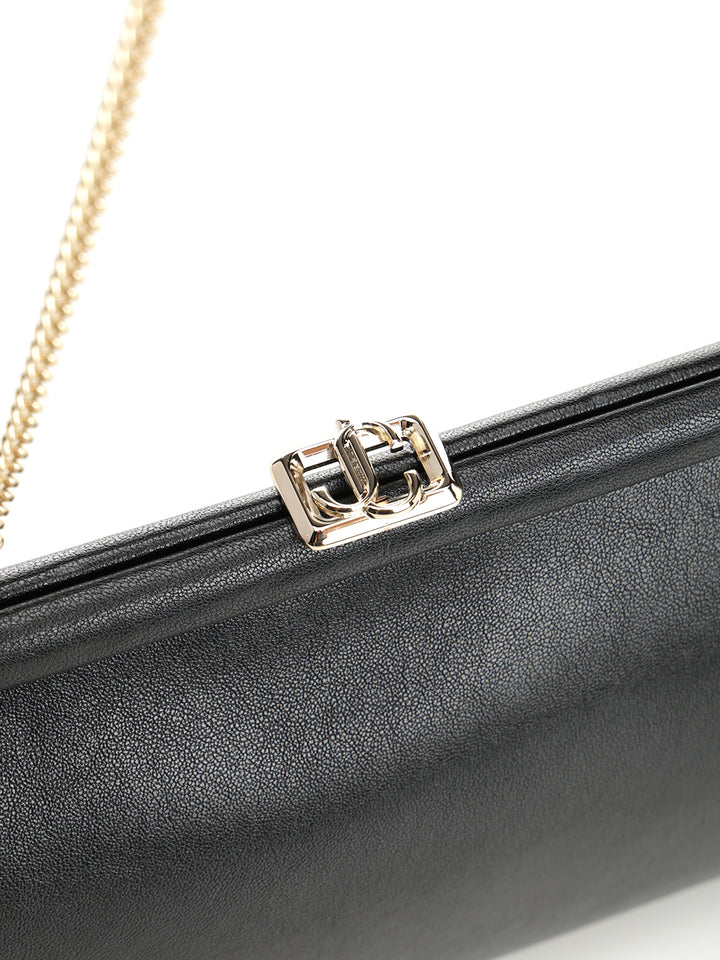 Jimmy Choo Leather Clutch Clutches - Nero | ba34b4c4300eeb2dd4d05f0ae92f770703c25052
