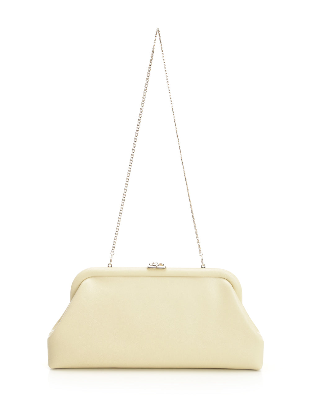 Jimmy Choo Leather Clutch Clutches - Bianco | 65a8074eba59e525746d7f2f9e027b185e26d0fe