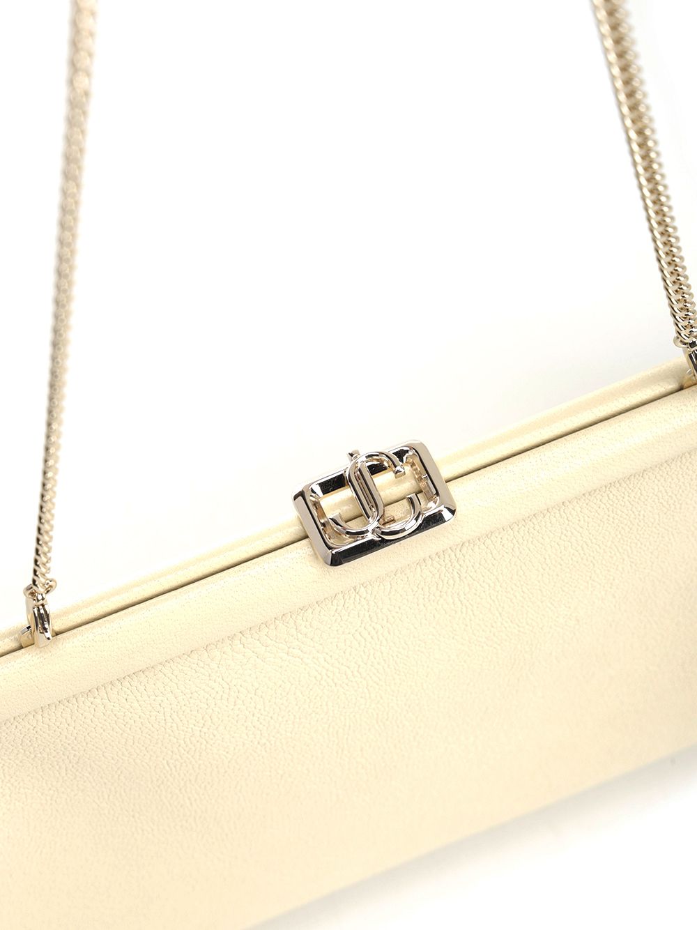 Jimmy Choo Leather Clutch Clutches - Bianco | 1dfba6acab82287e783dcc5a78ae1a9f3b6f7da4