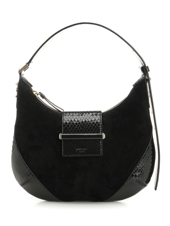 Bar Hobo Bag Shoulder Bags Nero