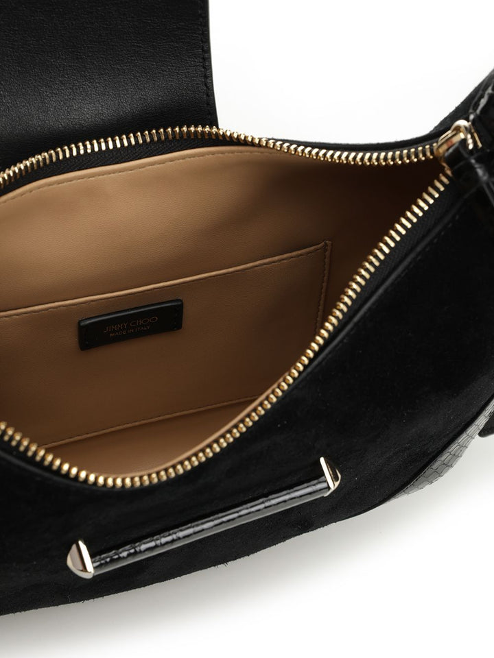 Jimmy Choo Bar Hobo Bag Shoulder Bags - Nero | 863f37433ddb6d81126e4919a5e95106c0137fff
