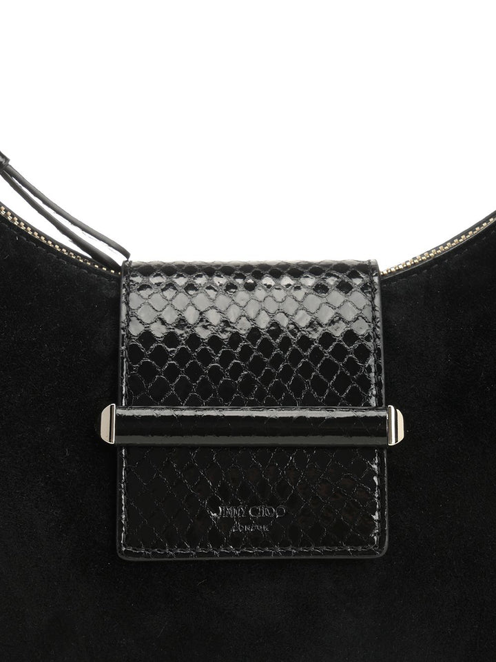 Jimmy Choo Bar Hobo Bag Shoulder Bags - Nero | f260a7580c03183975c67bd43da53859dc5eed63