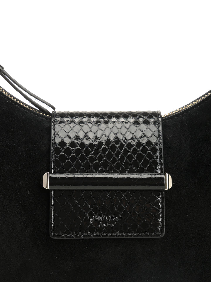 Jimmy Choo Bar Hobo Bag Shoulder Bags - Nero | 3f0c535d193b0fbec2b6907bf5ef8c75b39d9f88