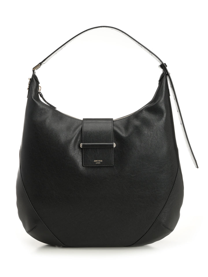 Jimmy Choo Bar Hobo Shoulder Bags - Nero | 9c24b72732789dfaf70db93be6be26edee954e9d