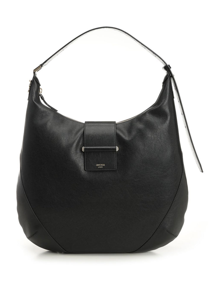 Jimmy Choo Bar Hobo Shoulder Bags - Nero | f98edc2b149f25ba5e7d66dc5b9225d69aea1157