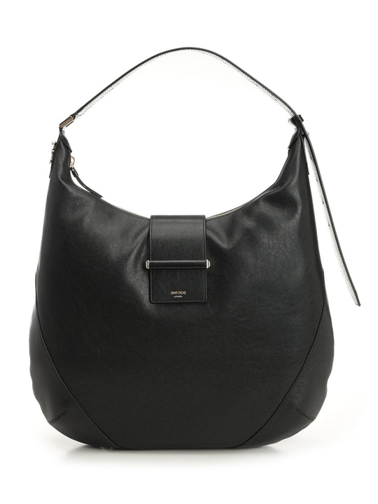 Bar Hobo Shoulder Bags Nero