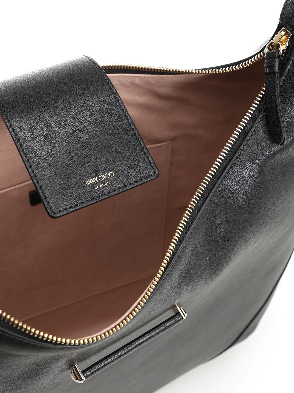 Jimmy Choo Bar Hobo Shoulder Bags - Nero | f26a79171e5143fe2d1663460cb3774124e94804
