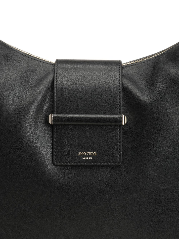 Jimmy Choo Bar Hobo Shoulder Bags - Nero | a61ef9785efc7c53eefd7beecad9862a6fc4b9f8