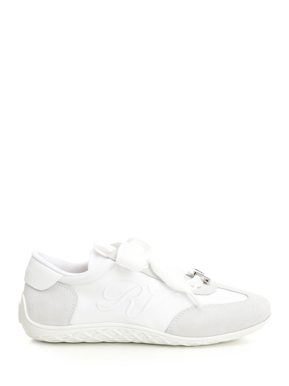 Roger Vivier Viv Low Sneakers - Bianco | 66ddff406a5f534a3efc03b173d475a7bd13fffe
