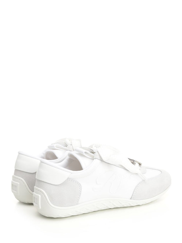 Roger Vivier Viv Low Sneakers - Bianco | ddf84e405cc586dbac4eb406f5d9656667d446c2