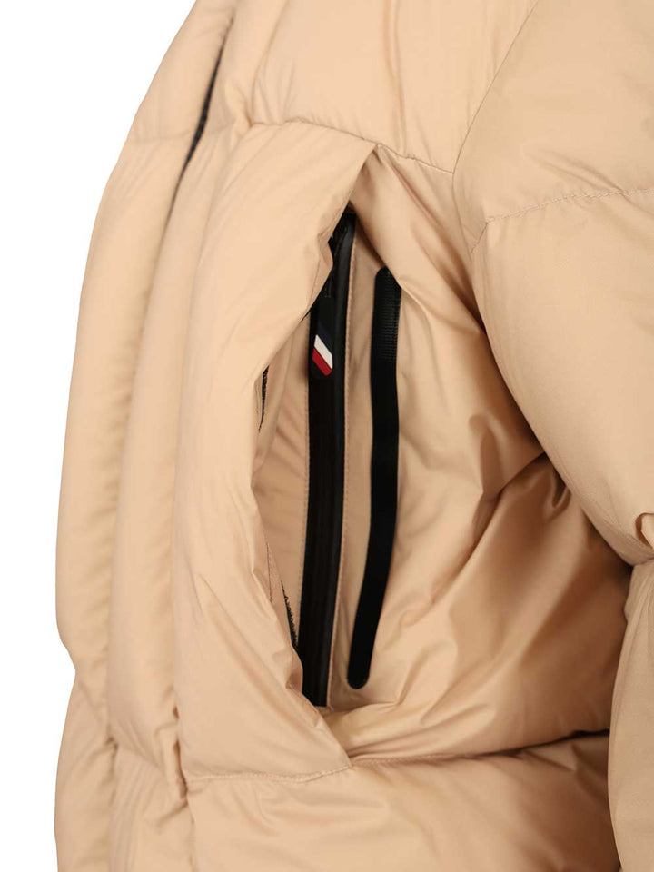 Moncler Grenoble Bonnieure Ski Jacket Giacche - Beige | 8749496e8c8a7f83adece6368669ac43a2cfac9b