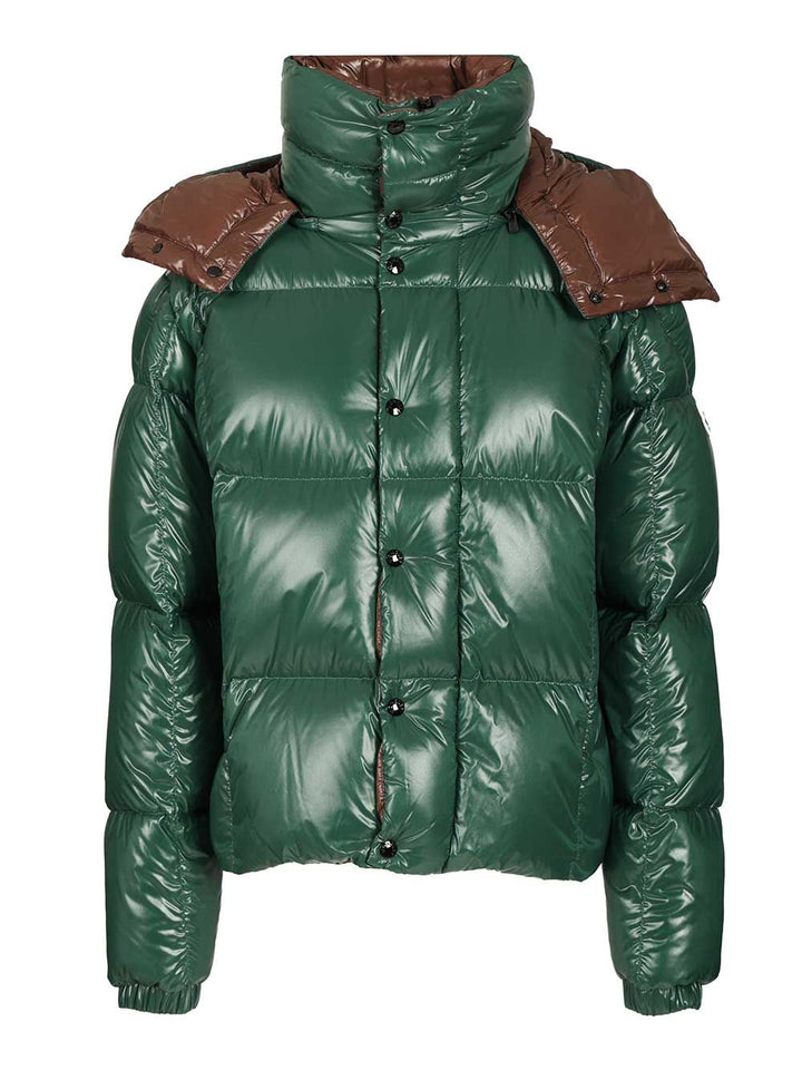 Moncler Parana Short Down Jacket Giacche - Verde | 20d2eb4ecfcc0dd54bda77416b4f4d0b1ab94275