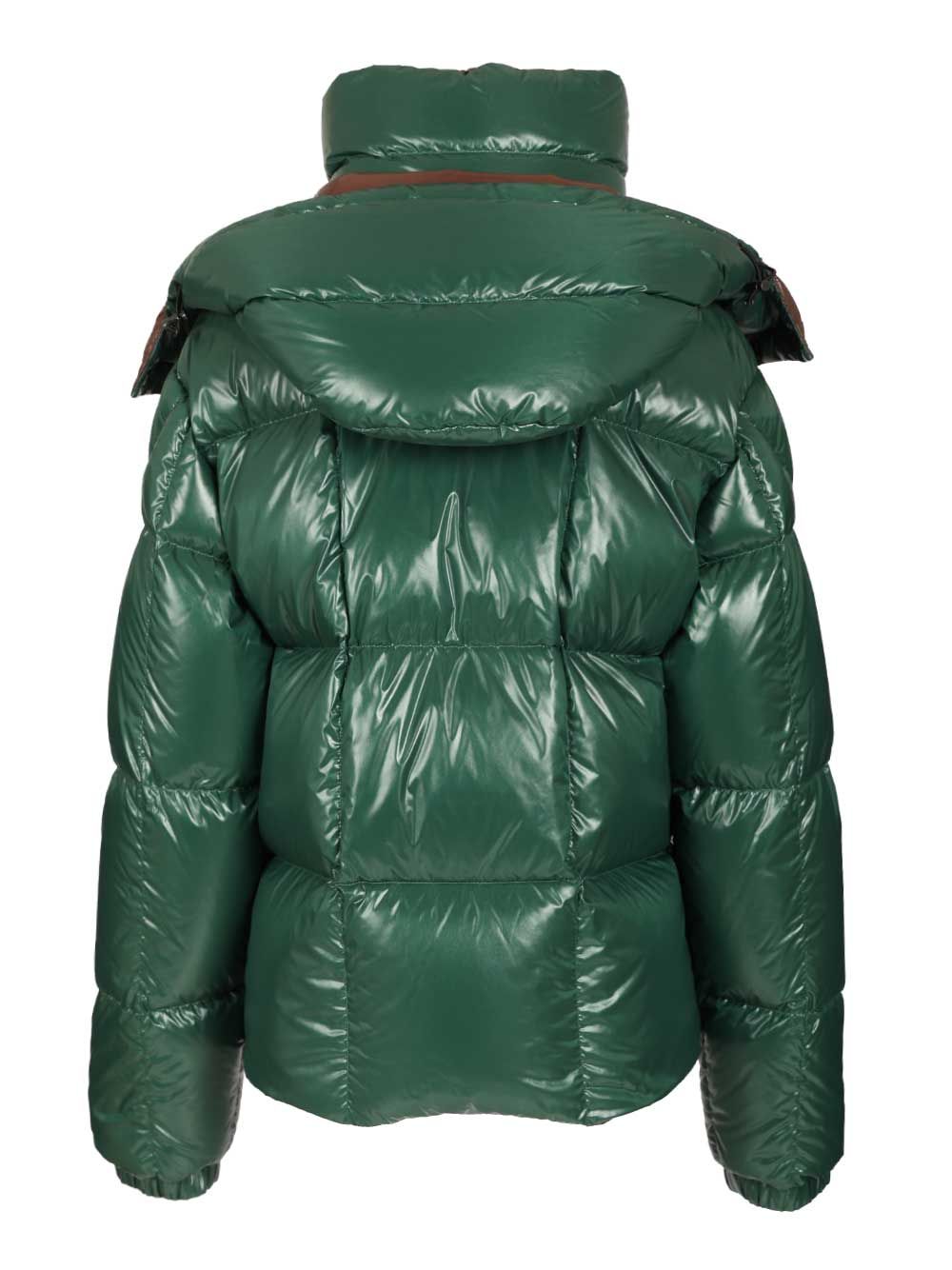 Moncler Parana Short Down Jacket Giacche - Verde | b12f4cef61d11f5ad5242f49c5075c8da14551cb