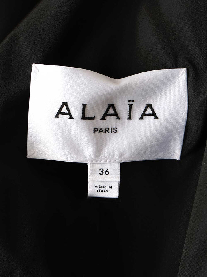 AlaÏA Padded Bomber Jacket Giacche - Nero | 1060629a59672da8b594f98c29746faaff22fbb8