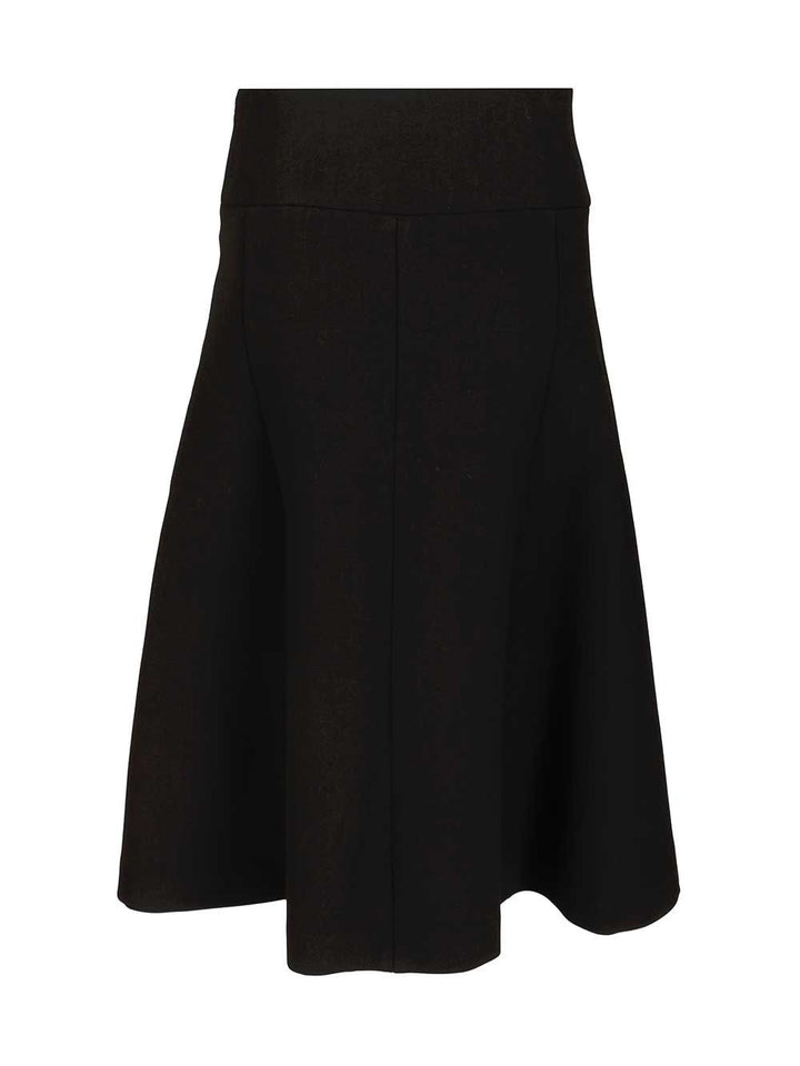 AlaÏA Skirt With Slit Gonne - Nero | f61e2049ce037755106f0b10f36ba0558a2fd6d6