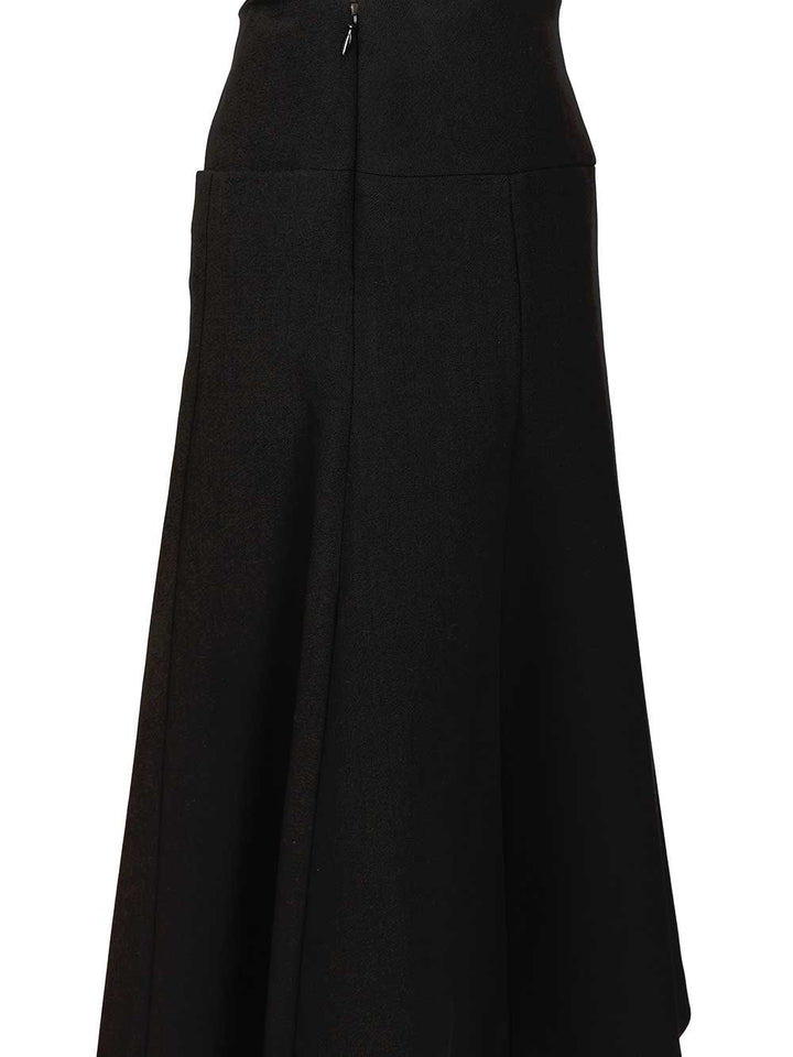 AlaÏA Skirt With Slit Gonne - Nero | 13e554ac97e5d347f082a281ffdf9bc7c2ab2e4e