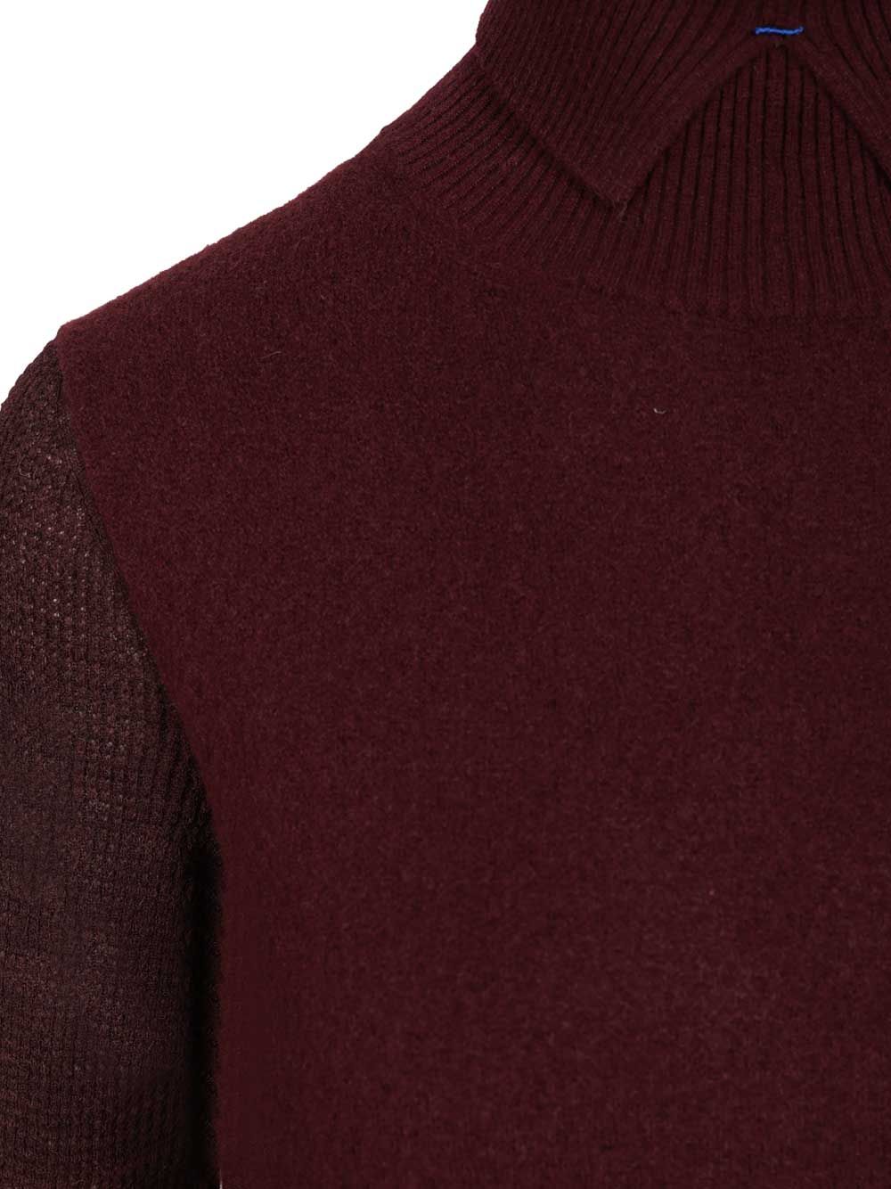 Burberry Wool Blend Sweater Knitwear - Bordeaux | b51c273be436d2a69a7fdcec8f3d7cfb2309d49e