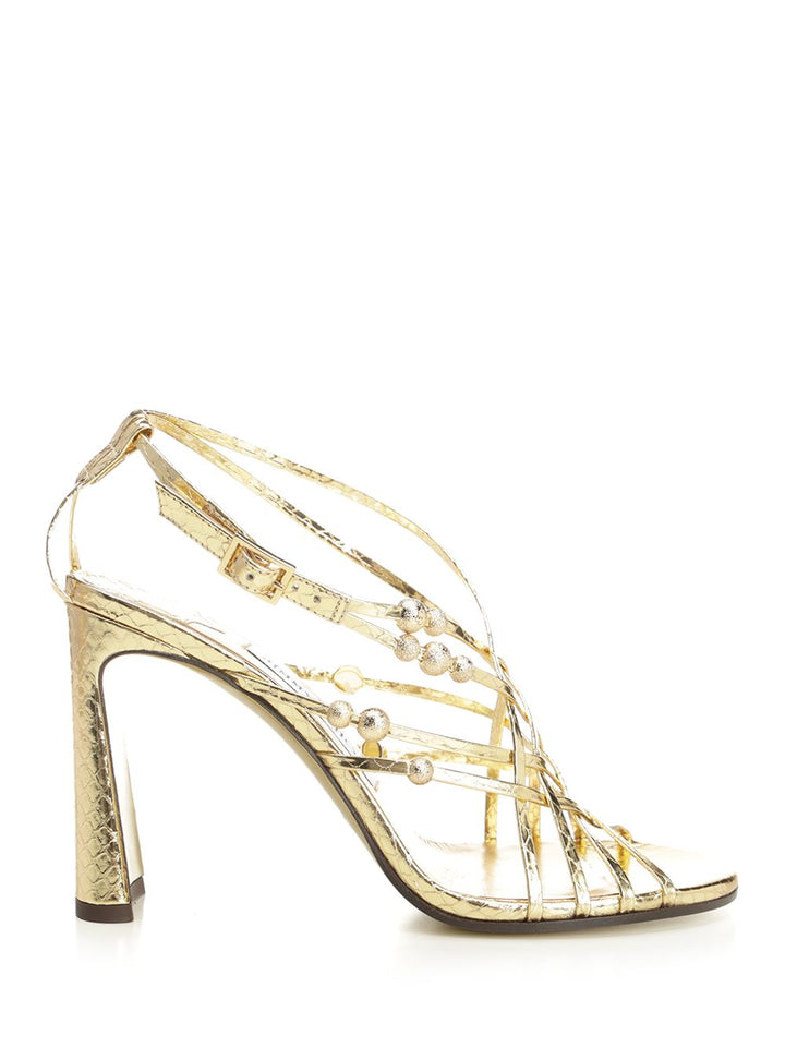 Jimmy Choo Felice Sandali - Oro | 83a5114bf013415922be811a842bec23123b0629