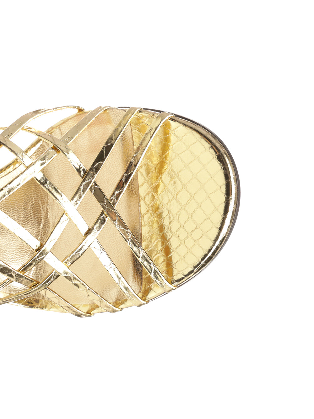 Jimmy Choo Felice Sandali - Oro | 4db0e9e6ed00071032364e54afddd12b263e87b7