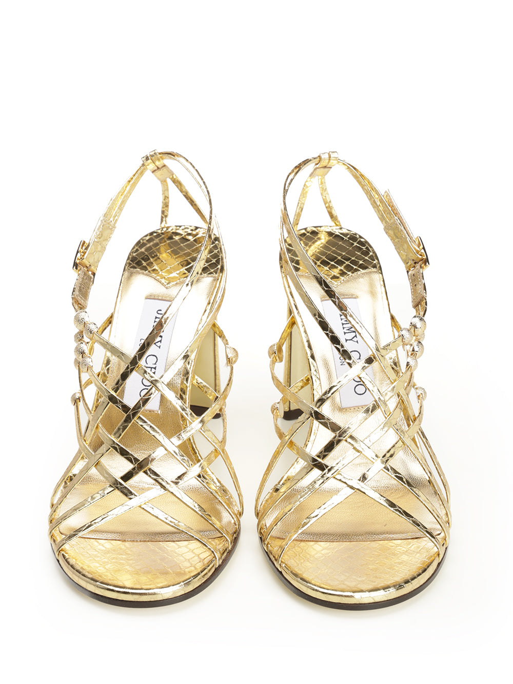 Jimmy Choo Felice Sandali - Oro | 481c4c161175c6bb8d4efeb67e055e373280adff