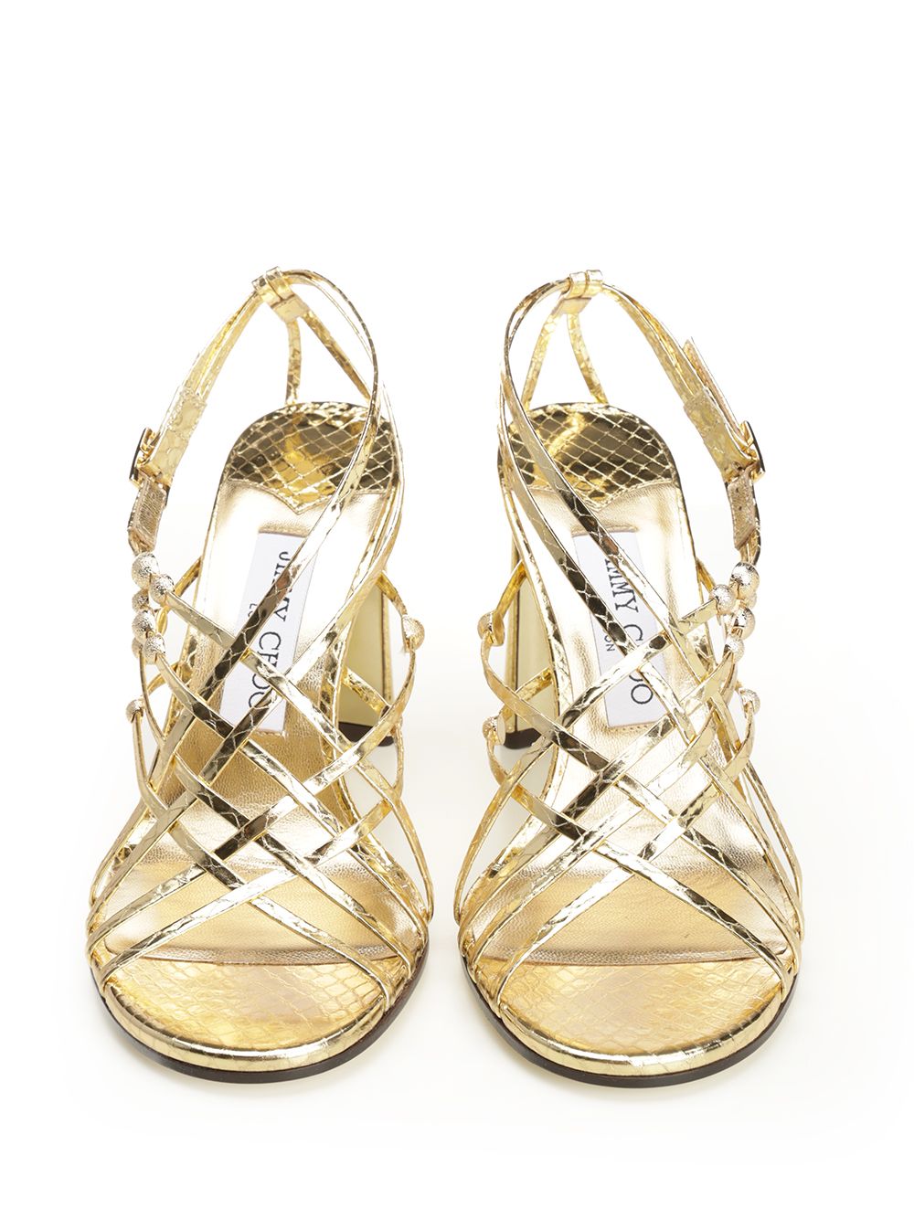 Jimmy Choo Felice Sandali - Oro | 1d9ded09e64feb5d3ccb1ea51985dc2aff8d68f0