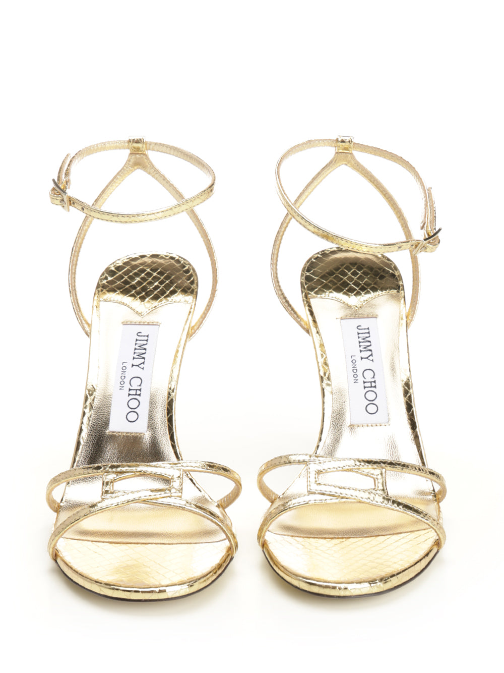 Jimmy Choo Leo Sandali - Oro | 169830e663bc4929c5a165a95867aa8372acb902