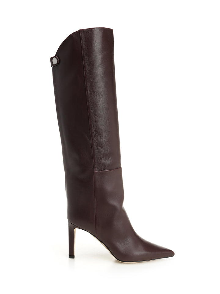 Jimmy Choo Alize Boots - Bordeaux | ee747fd7911adf94d2119155bce2f106c005761f