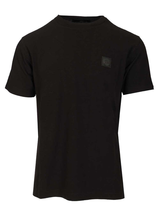Cotton Jersey T-Shirt Nero