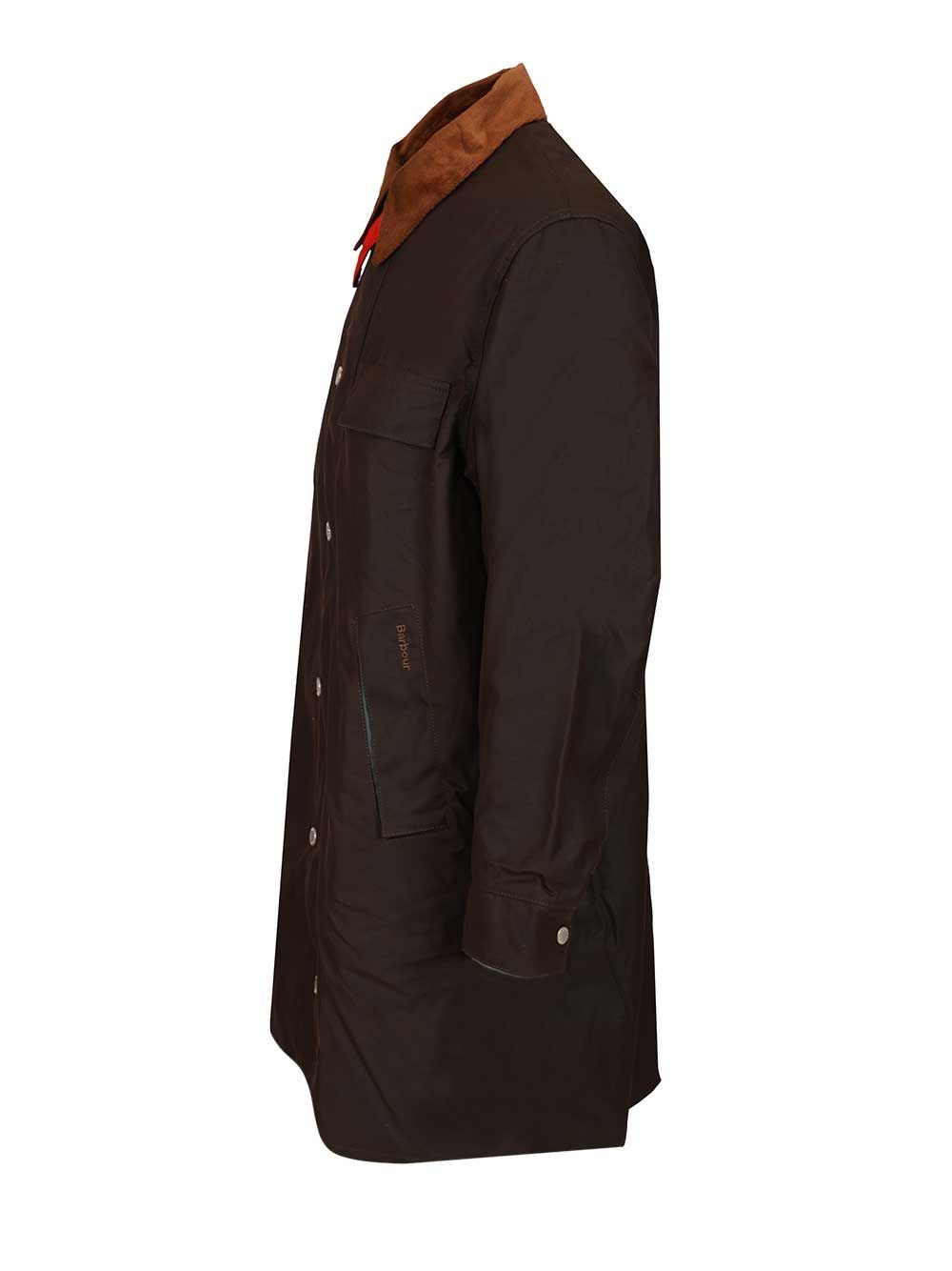 Barbour X Paul Smith Barbour X Paul Smith Long Coat Giacche - Marrone | c1f675461beede62a1a6d2f76c0d2368b7c55ee7