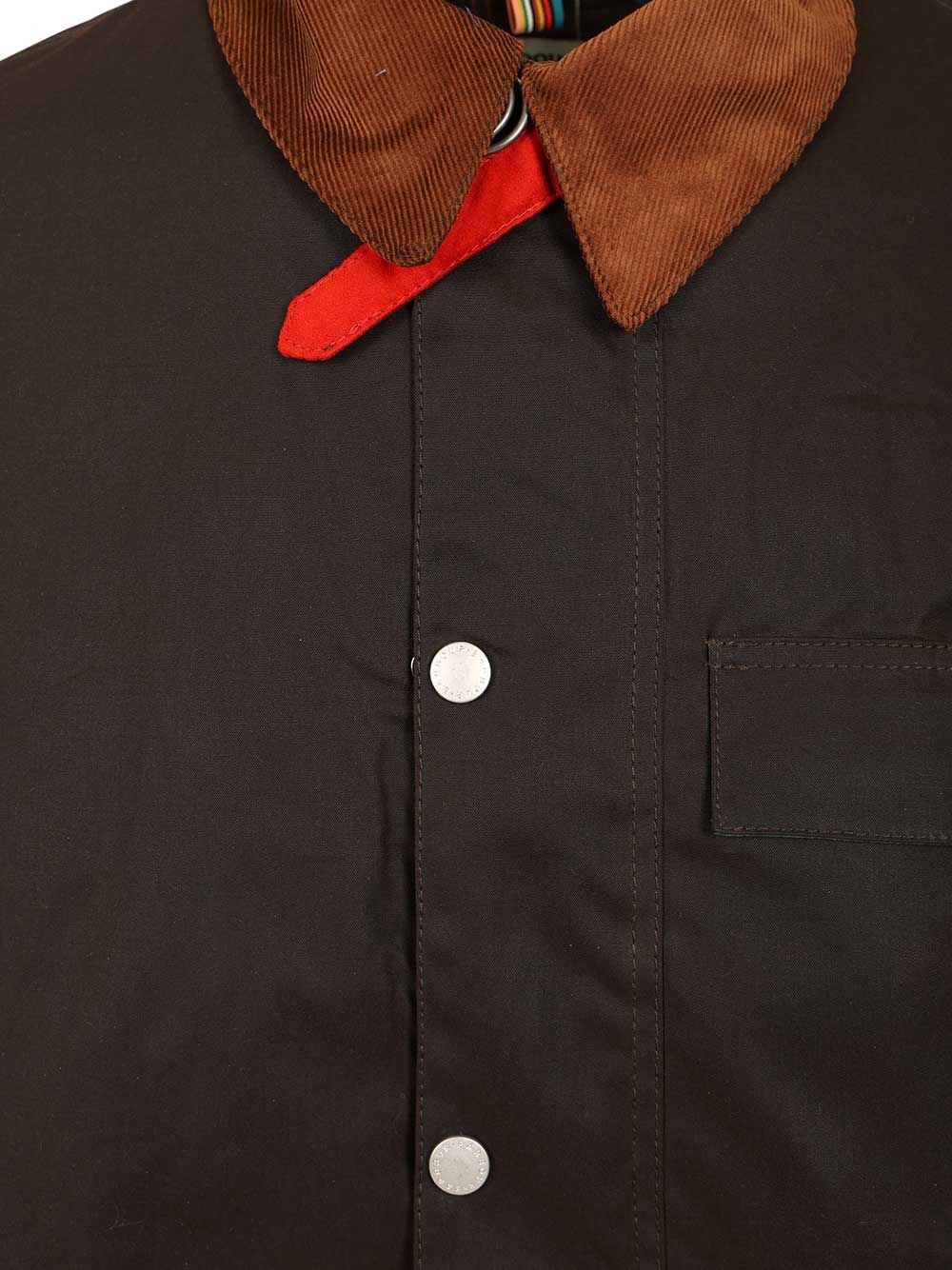 Barbour X Paul Smith Barbour X Paul Smith Long Coat Giacche - Marrone | 902639e5447012ce359cfaff21002358196b8e79