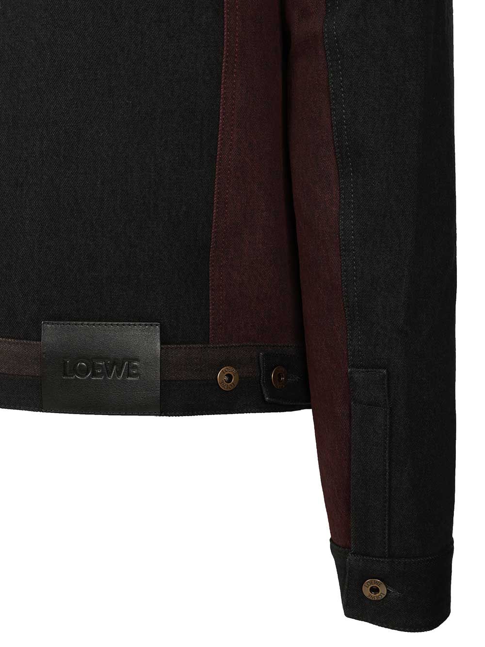 Loewe Dnim Jacket Giacche - Nero | de991ccd52466fe3cec821e122e67b3774b47ff3