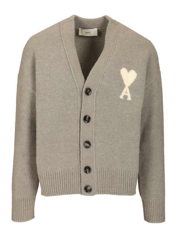 Cárdigan de punto Ami De Coeur Gris