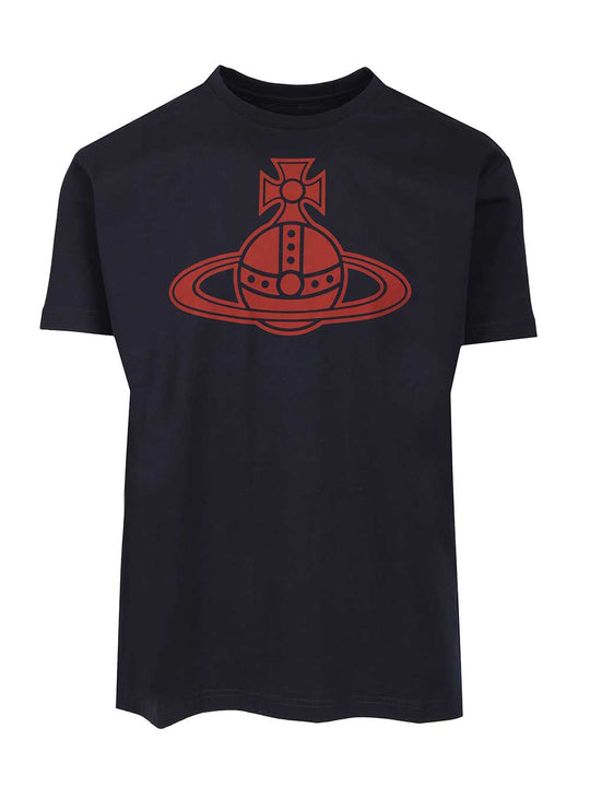 Paris Orb T-Shirt Blu