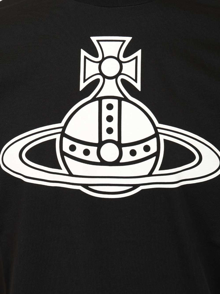 Vivienne Westwood Paris Orb T-Shirt - Nero | 393543db67b4ed940da457e38f2a8d5e1cd885b3