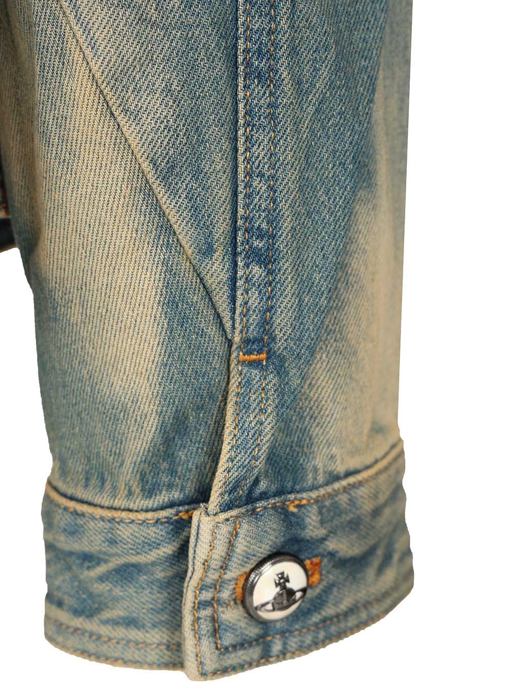 Vivienne Westwood Piranha Jacket Giacche - Blu | 81318fe992074e2f50fde8c17c5280b59a90da54