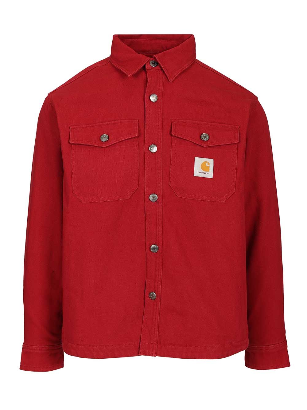 Carhartt Wip Selby Shirts - Rosso | 3e81e7ac389909f4599f9e1abe84f5fac6b24ff8