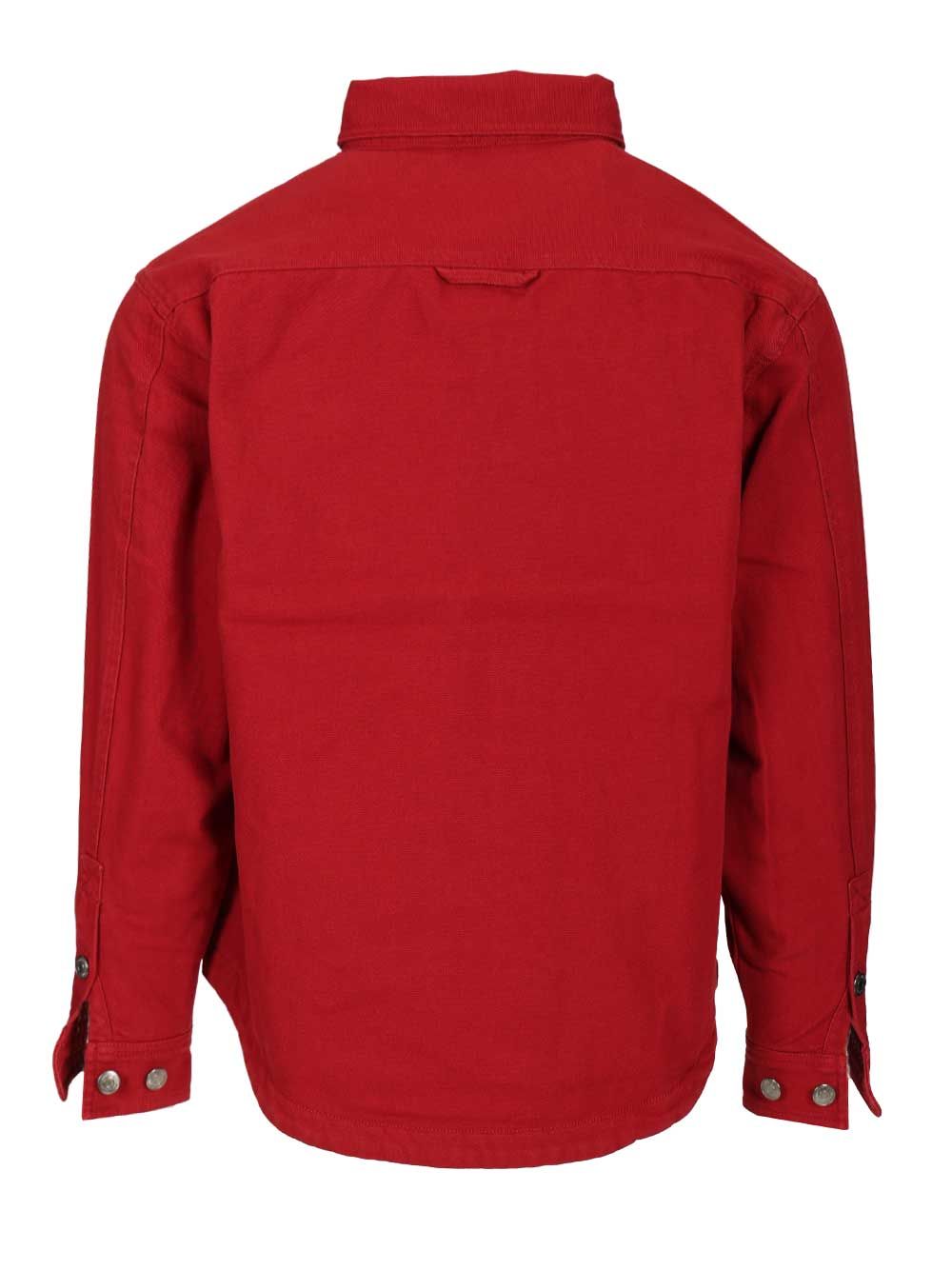 Carhartt Wip Selby Shirts - Rosso | 78e6b4bdf62236258e6a977185841e0303210021