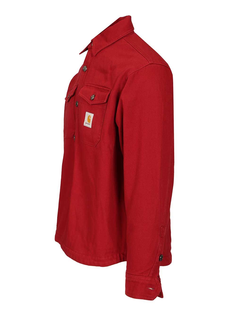 Carhartt Wip Selby Shirts - Rosso | 974d647a440925c33c4bc2d6eaf2056aa37660f6