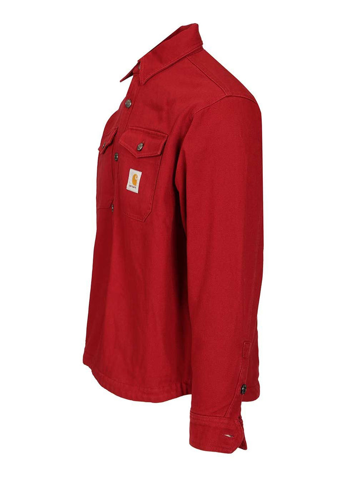 Carhartt Wip Selby Shirts - Rosso | 974d647a440925c33c4bc2d6eaf2056aa37660f6