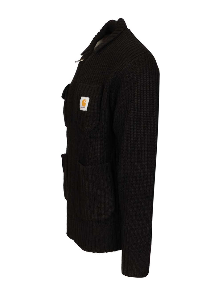 Carhartt Wip Chore Knitwear - Nero | 97091f7b8484f0365b5af23c8eb132f60c09e12d