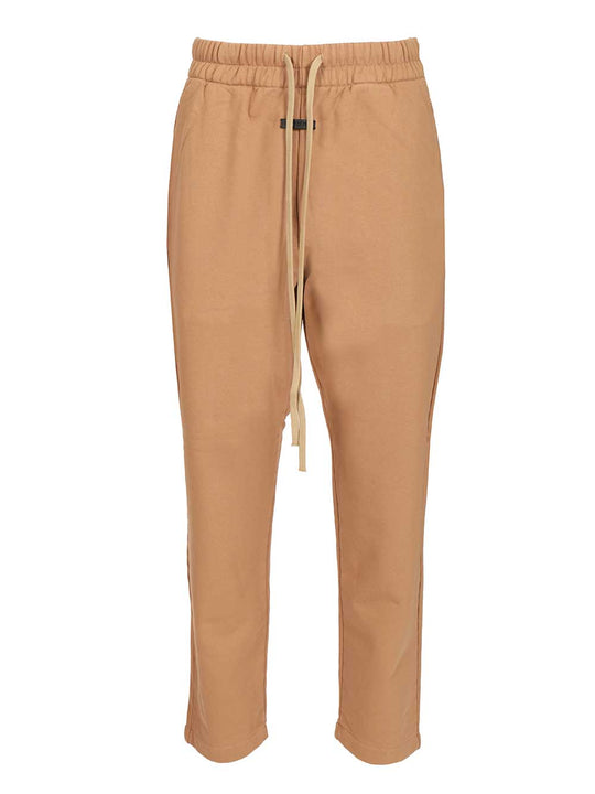 Relaxed Sweatpant Trousers Marrone