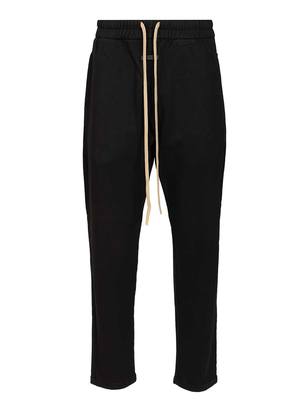 Fear Of God Relaxed Sweatpant Trousers - Nero | e56cc2f1e75fc3a28cad5f710a50d85434d0b3b0